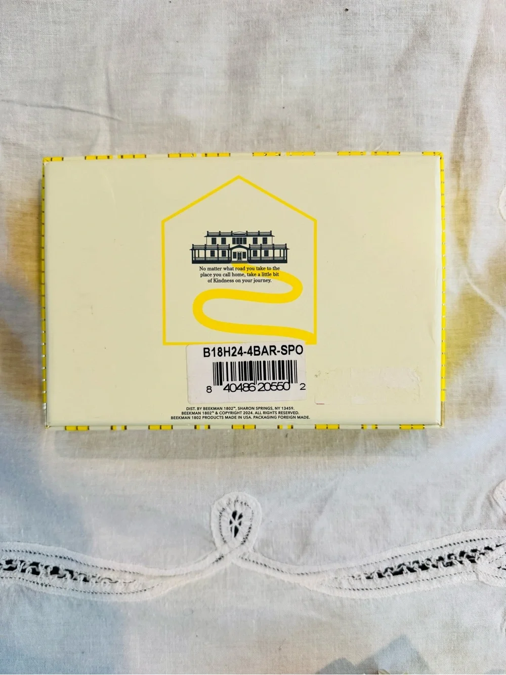 Tinker Bell Exfoliating Glove Duo and  4 pack Beekman 1802 goat milk soap p